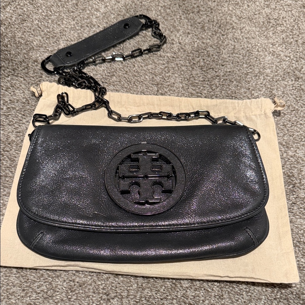 Tory Burch Amanda clutch/crossbody - metallic